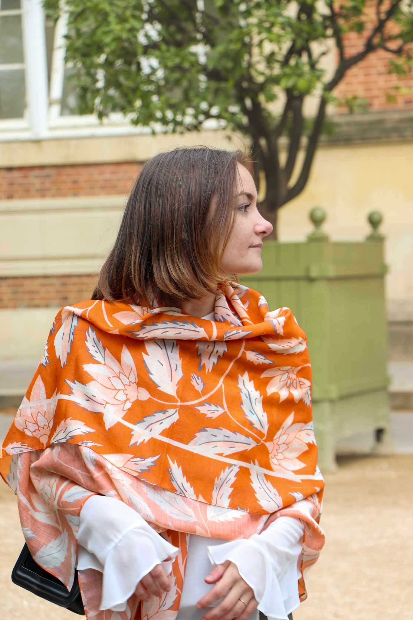 L'Étole L'Indienne Exotique Orange