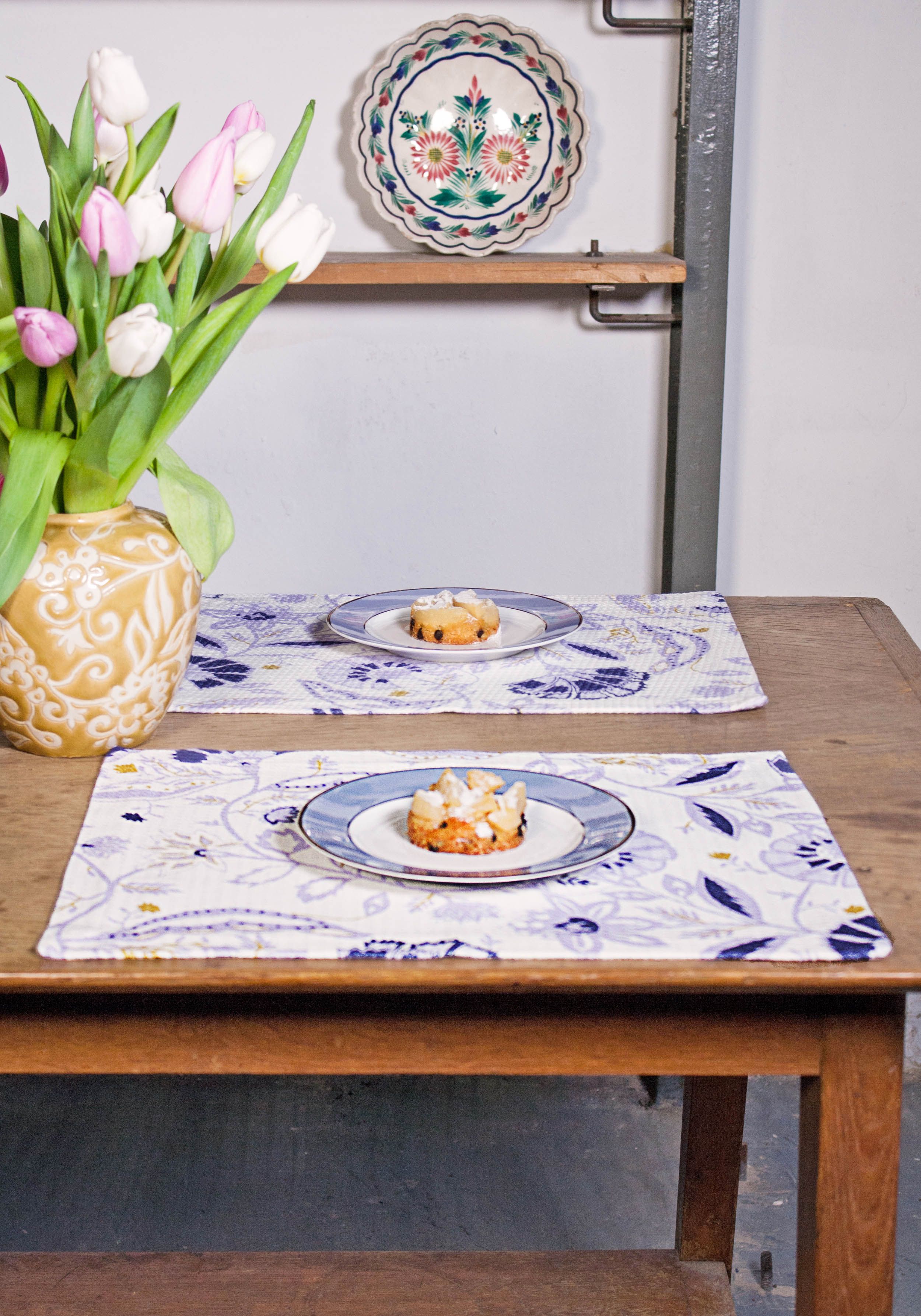 Le Coffret Sets et Serviettes de Table pour Deux