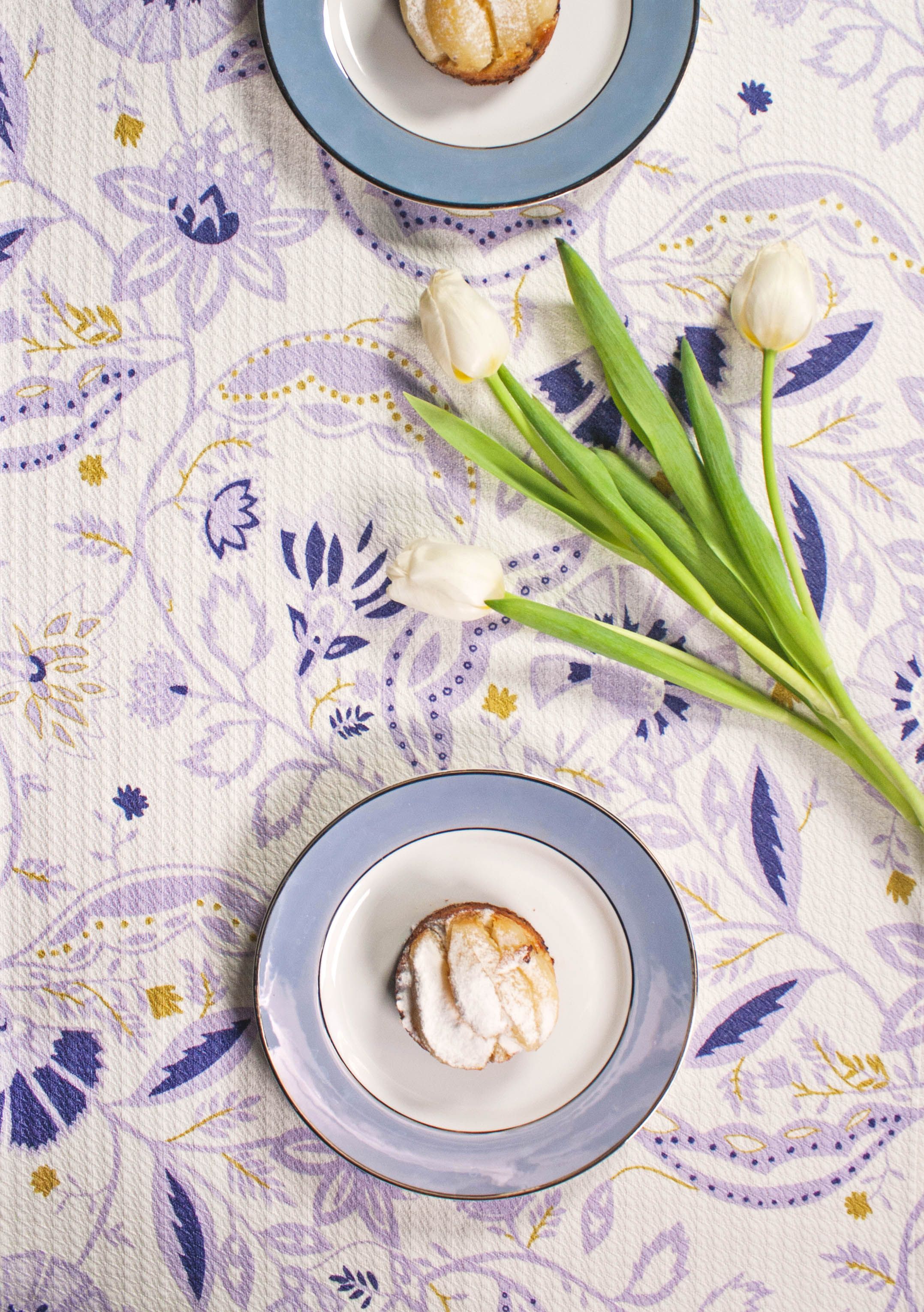 Le Chemin de Table Lavande Crème