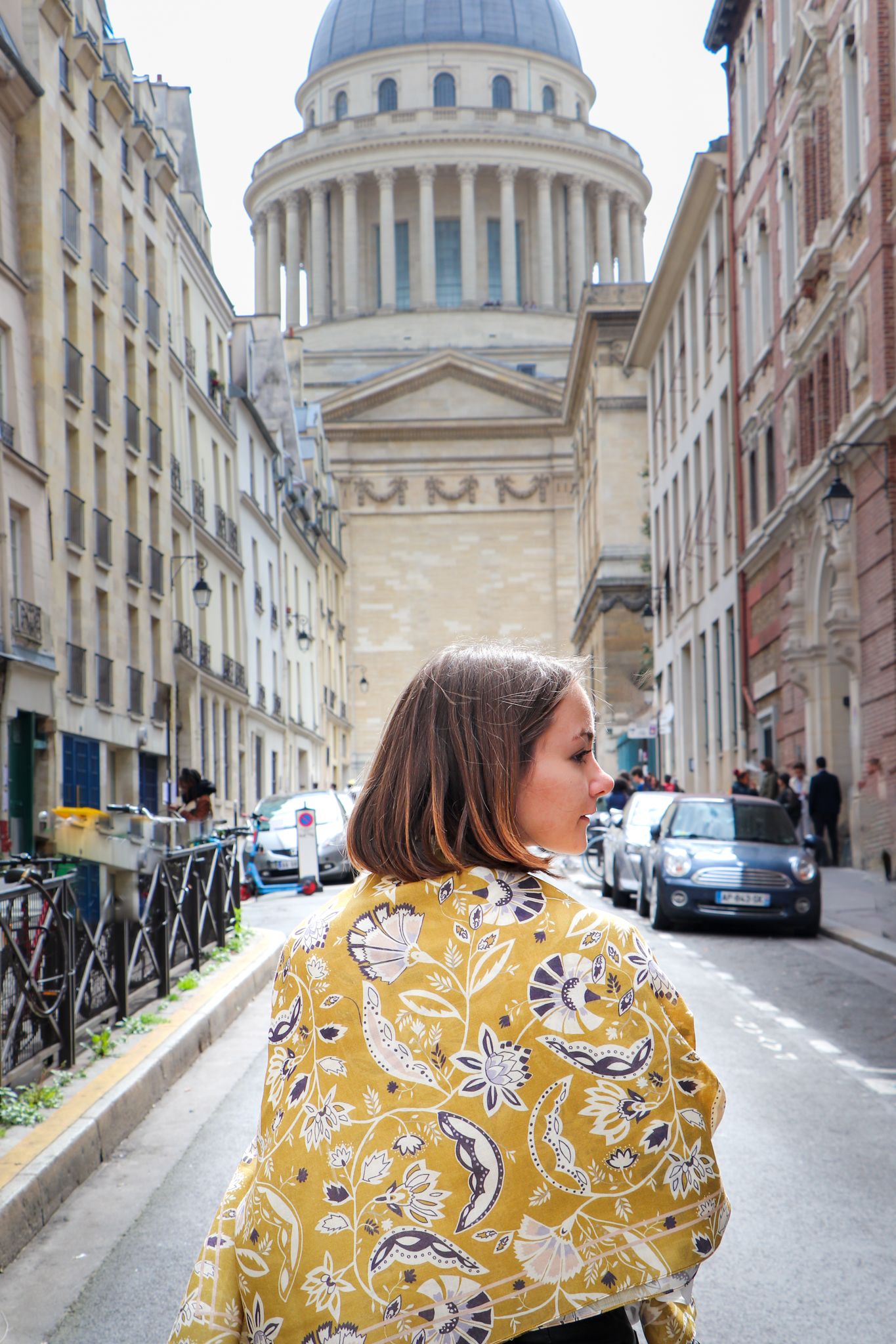 L'Étole Indienne Moutarde