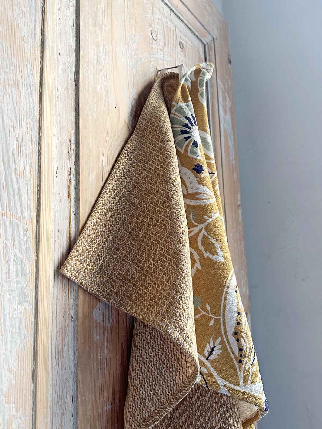 Le Coffret de Torchons Indienne Moutarde