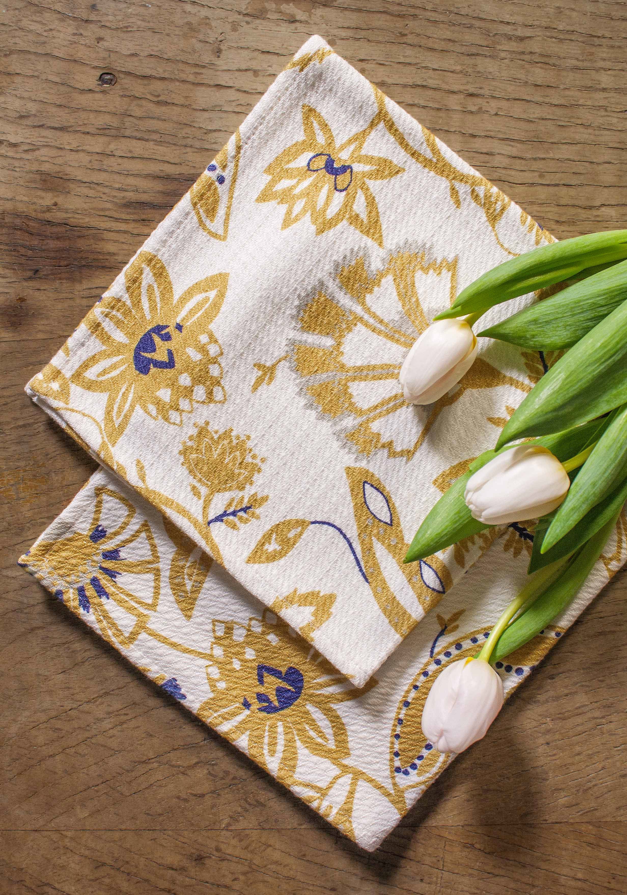 Les Serviettes Indienne Or