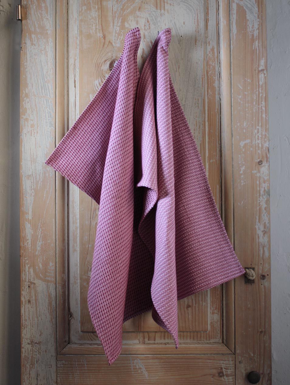 Le Coffret de Torchons Tissés Bordeaux