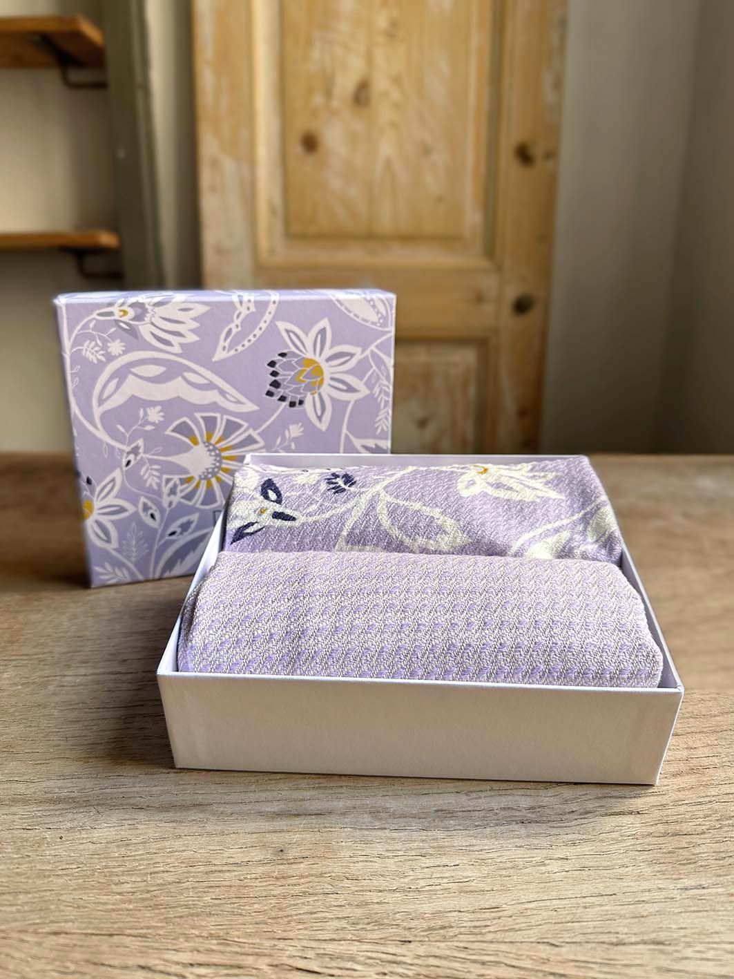 Le Coffrets de Torchons Lavande