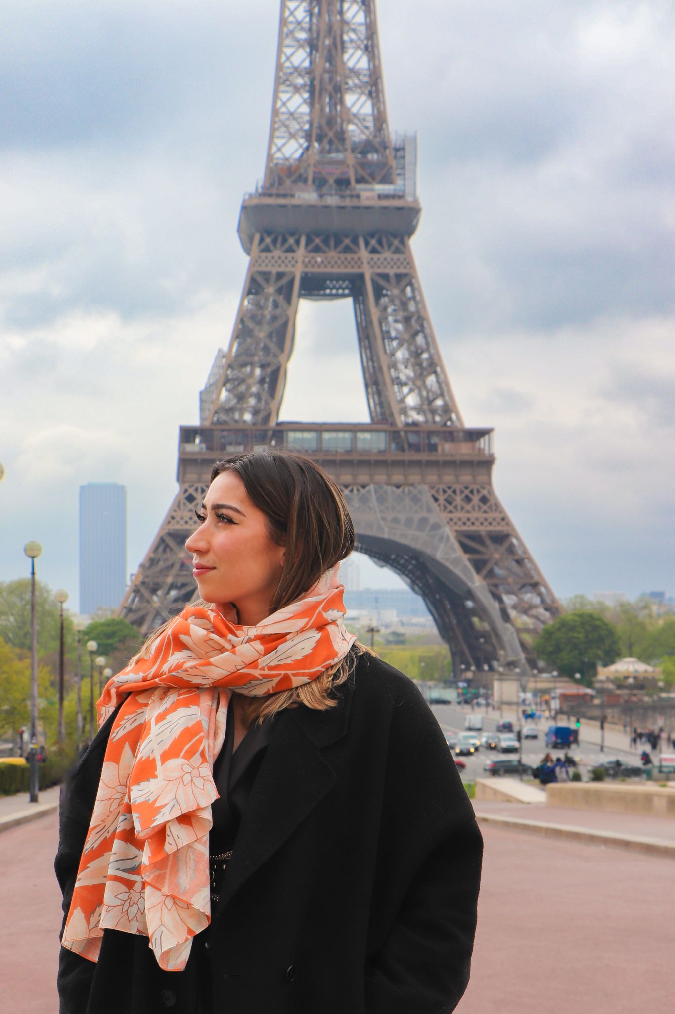 L'Étole L'Indienne Exotique Orange