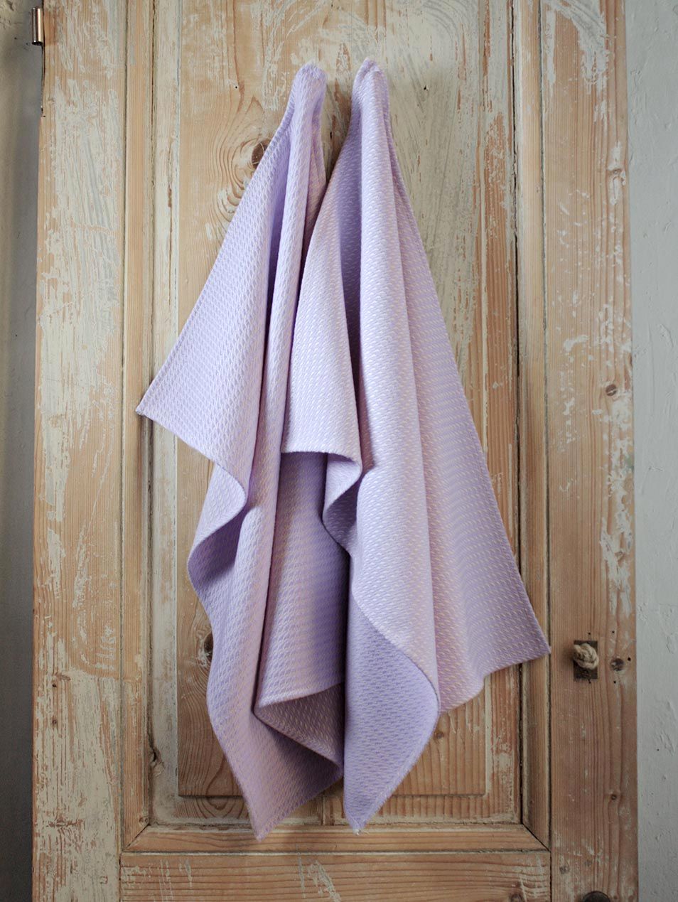 Le Coffret de Torchons Tissés Lavande