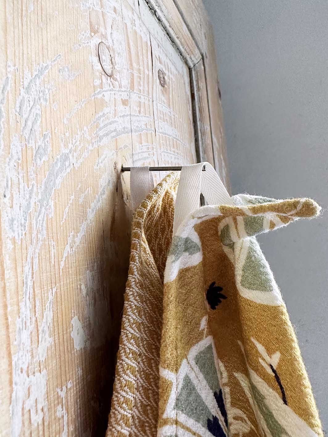 Le Coffret de Torchons Indienne Moutarde